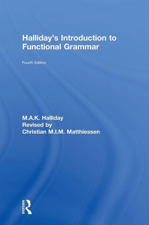 Produktbild: Halliday's Introduction to Functional Grammar