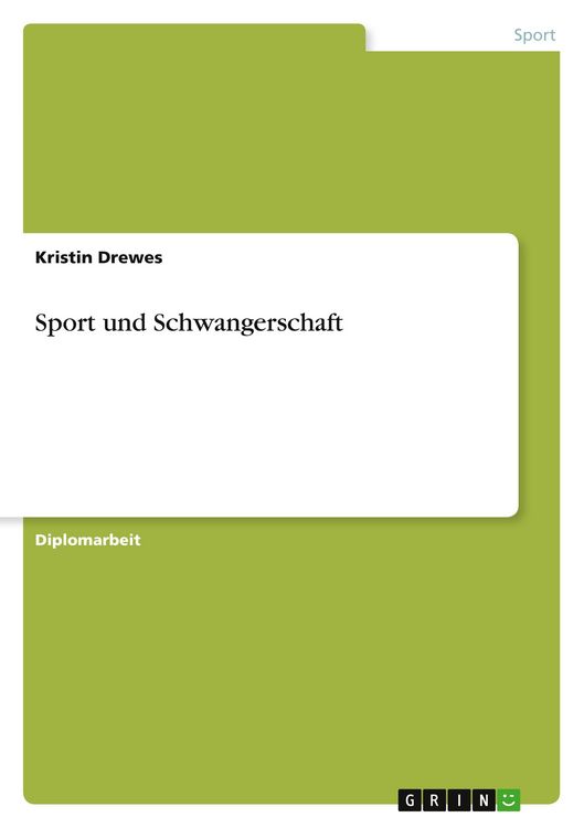 Produktbild: Sport und Schwangerschaft