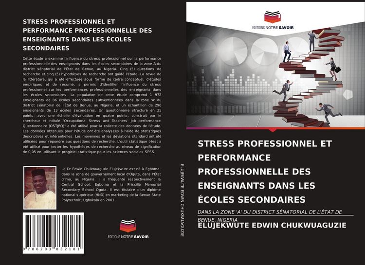 Produktbild: Stress Professionnel Et Performance Professionnelle des Enseignants Dans Les &Eacute;coles Secondaires