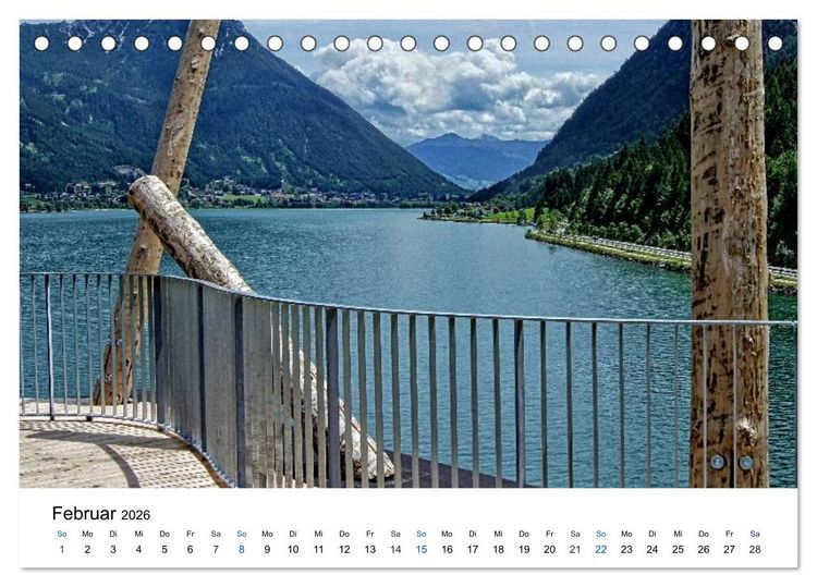 Produktbild: Pertisau am Achensee (Tischkalender 2026 DIN A5 quer), CALVENDO Monatskalender