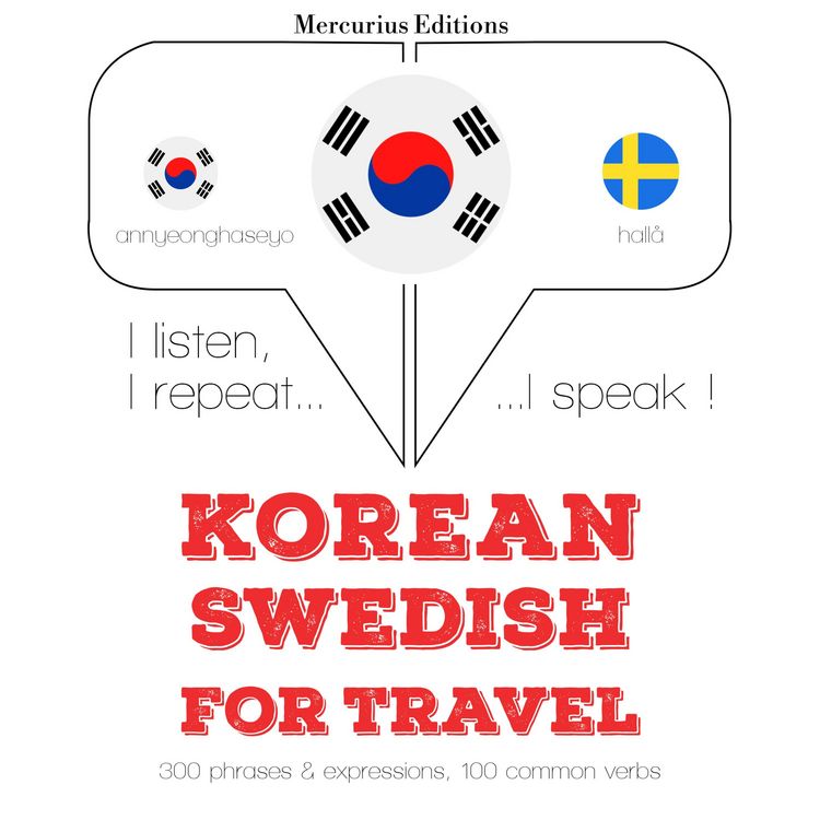Produktbild: Travel words and phrases in Swedish