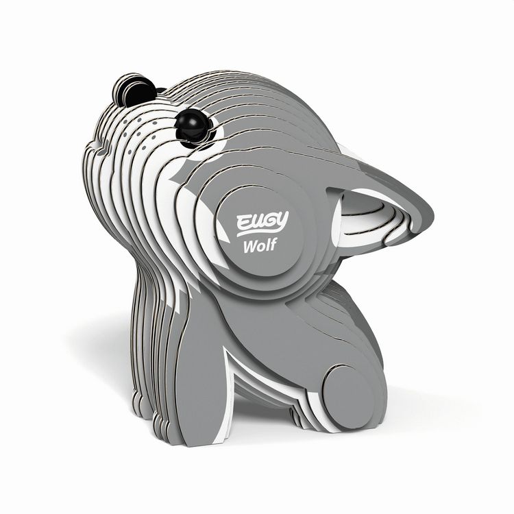 Produktbild: EUGY - 3D Bastelset Wolf