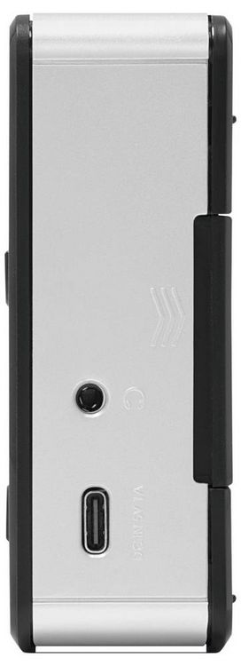 Produktbild: TechniSat DIGITRADIO 1 A Akku-Radio DAB+, UKW, ASA-Warnfunktion wiederaufladbar Schwarz, Silber