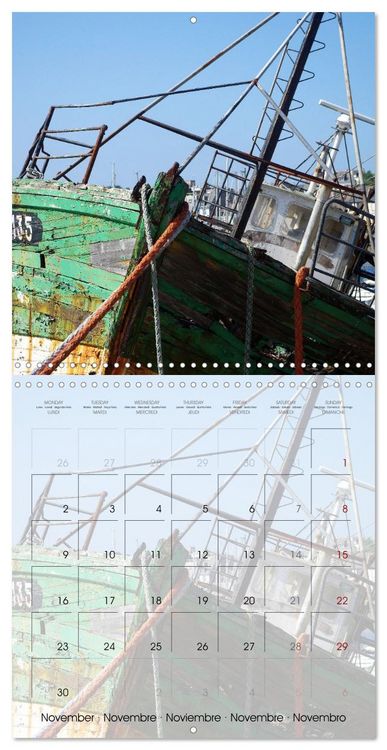 Produktbild: Fl&acirc;ner &agrave; Camaret-sur-Mer (Calendrier mural carr&eacute; 2026 30x30 cm) Calendrier double avec une page pour vos prises de notes