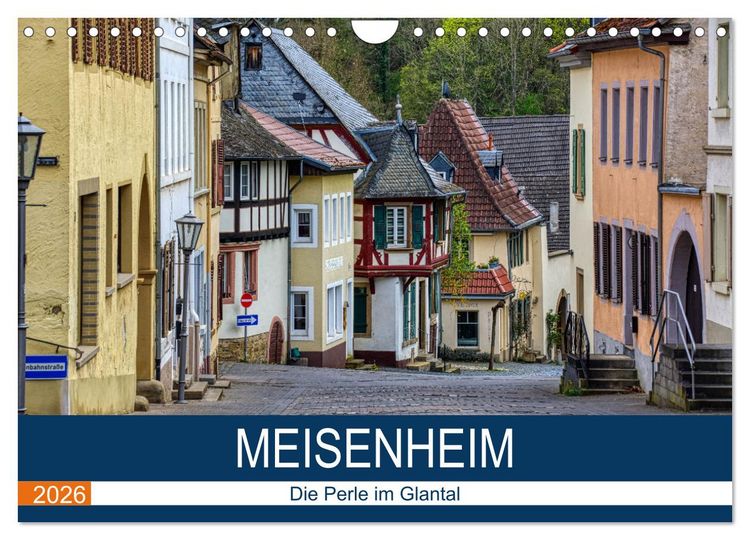 Produktbild: Meisenheim - Die Perle im Glantal (Wandkalender 2026 DIN A4 quer), CALVENDO Monatskalender