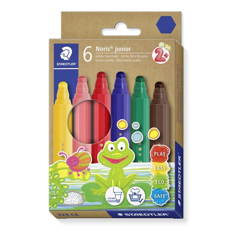 Produktbild: STAEDTLER Noris junior 329 Fasermaler, 329 C6