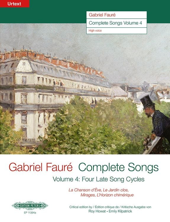 Produktbild: Complete Songs / Sämtliche Lieder (19061921), Band 4 -Ausgabe für Hohe Singstimme und Klavier-