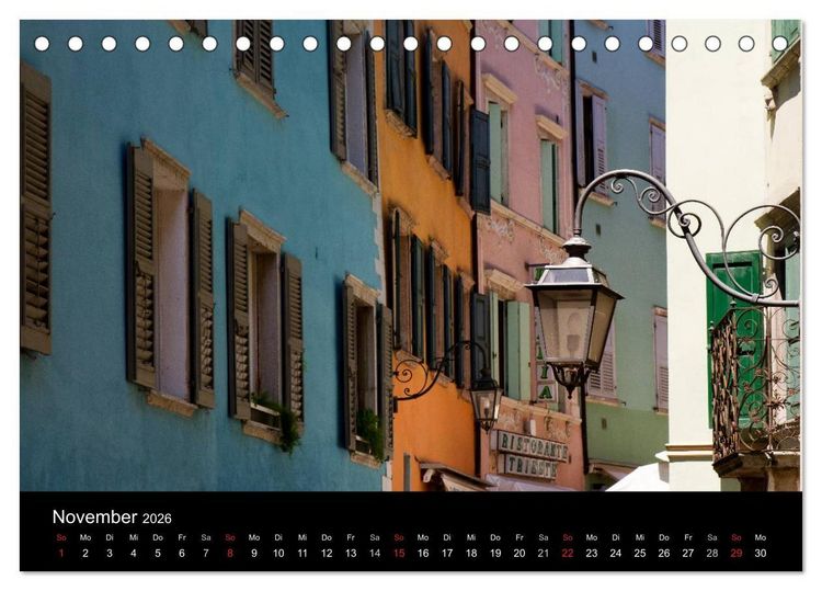Produktbild: Gardasee (Tischkalender 2026 DIN A5 quer), CALVENDO Monatskalender