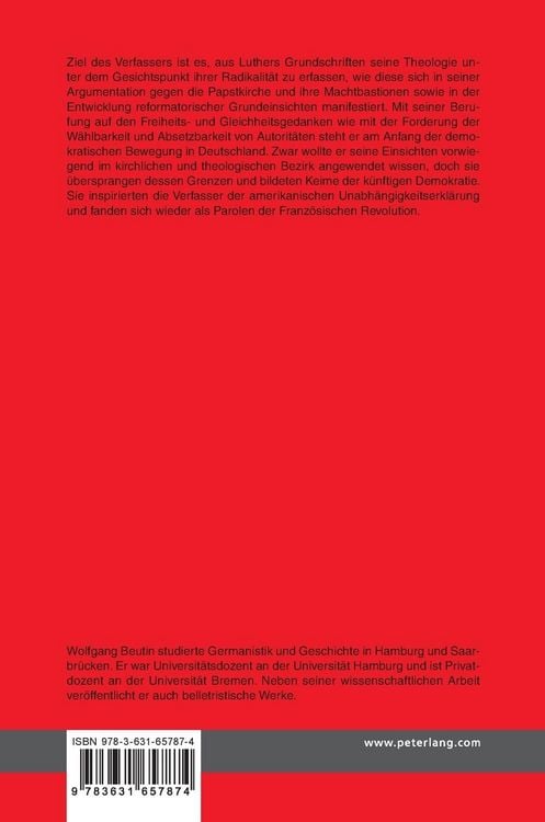 Produktbild: Der radikale Doktor Martin Luther