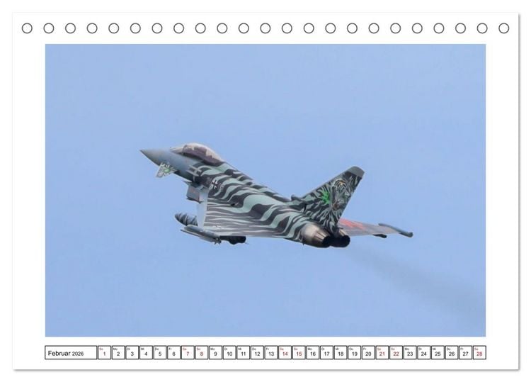 Produktbild: Nato Tiger Meet Schleswig (Tischkalender 2026 DIN A5 quer), CALVENDO Monatskalender