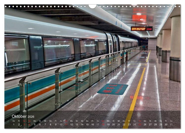 Produktbild: Shanghai - faszinierende Facetten (Wandkalender 2026 DIN A3 quer), CALVENDO Monatskalender