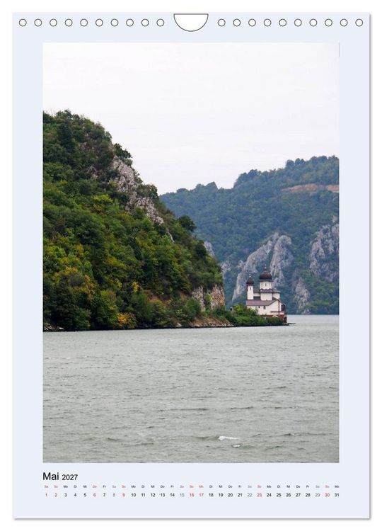 Produktbild: Die Donau von Passau zum Delta (Wandkalender 2027 DIN A4 hoch), CALVENDO Monatskalender