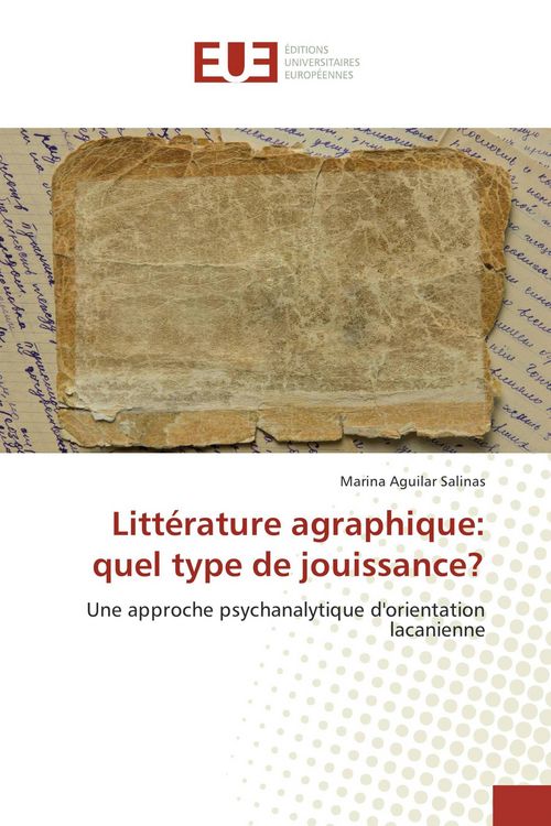 Produktbild: Litt&eacute;rature agraphique: quel type de jouissance?