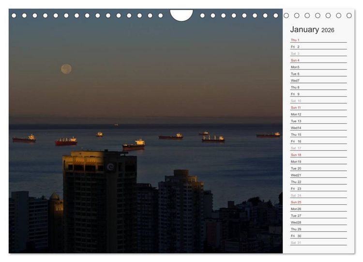 Produktbild: Vancouver Perspectives (Wall Calendar 2026 DIN A4 landscape), CALVENDO 12 Month Wall Calendar