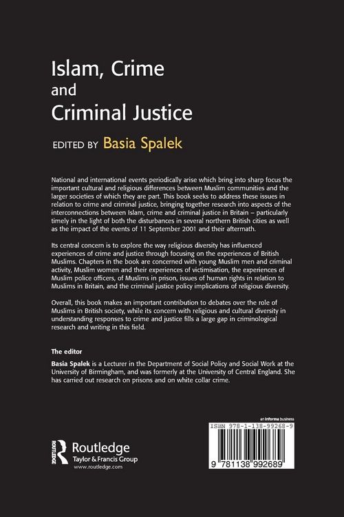 Produktbild: Islam, Crime and Criminal Justice