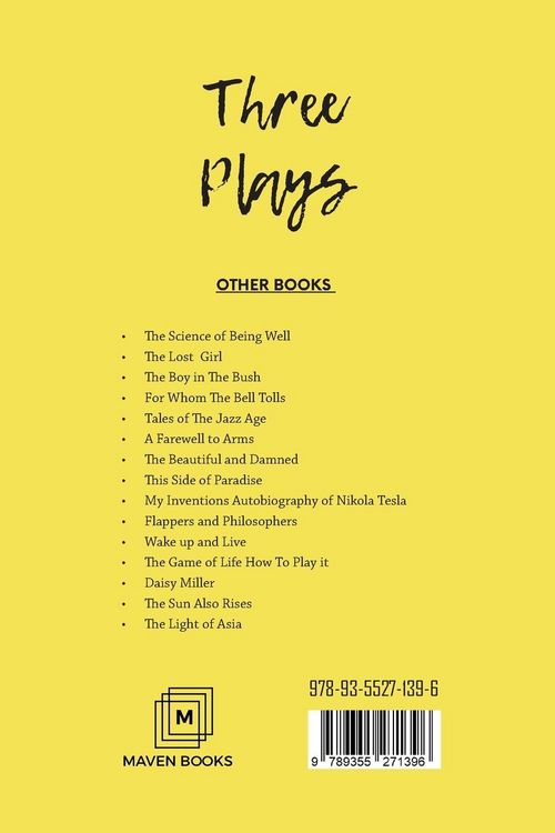 Produktbild: Three Plays