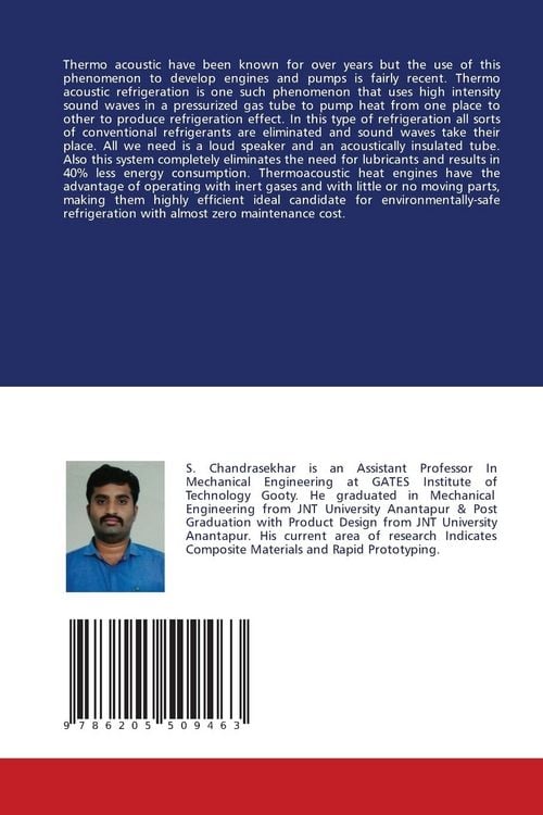 Produktbild: Preparation of Thermo Acoustic Refrigeration System
