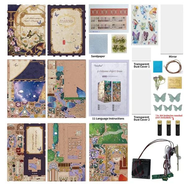 Produktbild: Book Nook DIY B&uuml;cherecke Midsummer Night