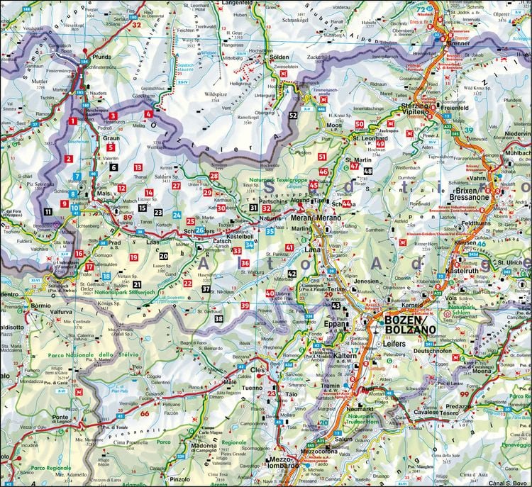 Produktbild: ROTHER Wanderbuch Stille Pfade Vinschgau - Meraner Land