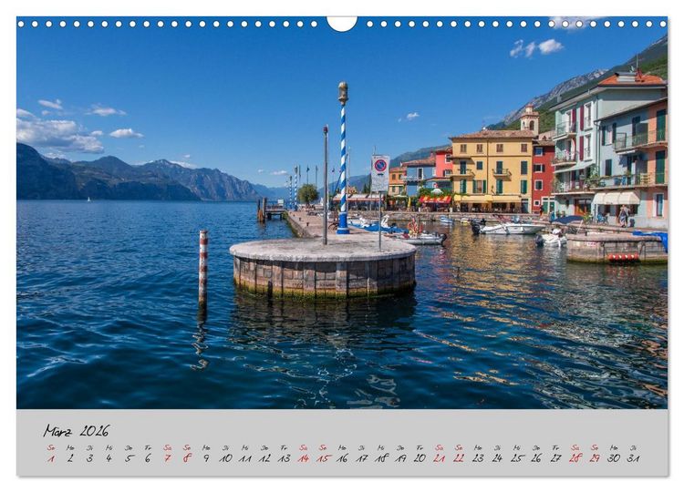 Produktbild: Sehnsuchtsziel Lago di Garda (Wandkalender 2026 DIN A3 quer), CALVENDO Monatskalender
