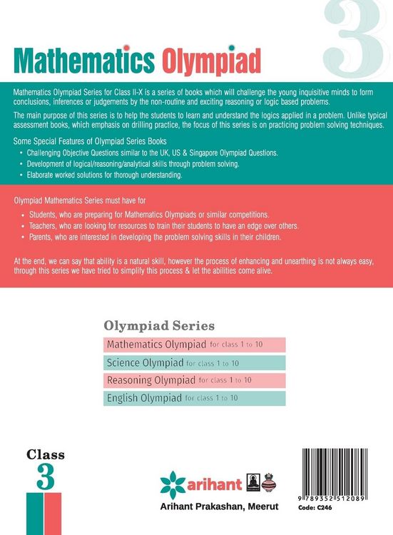 Produktbild: Olympiad Mathematics Class 3rd