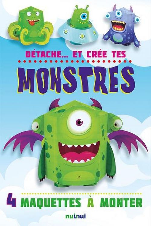 Produktbild: D&eacute;tache... et cr&eacute;e tes monstres : 4 maquettes &agrave; monter