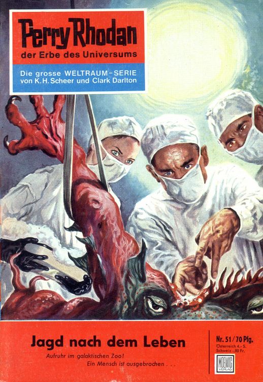 Produktbild: Perry Rhodan 51: Jagd nach dem Leben