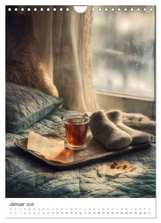 Produktbild: A Cup of Time (Wandkalender 2026 DIN A4 hoch), CALVENDO Monatskalender
