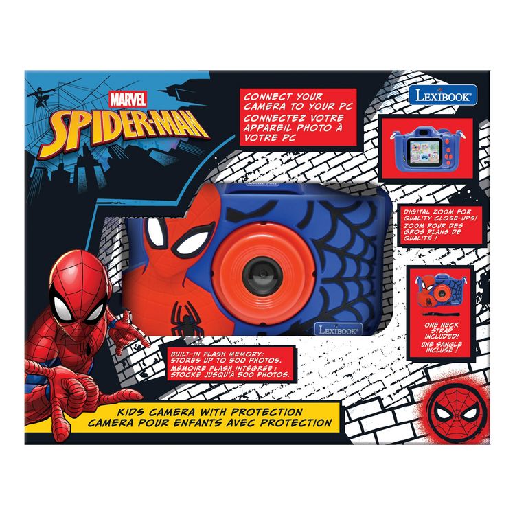 Produktbild: Kinderkamera mit Spider-Man-Schutz