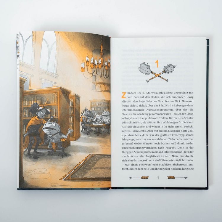 Produktbild: Dungeons & Dragons. Dungeon Academy - Allein unter Monstern