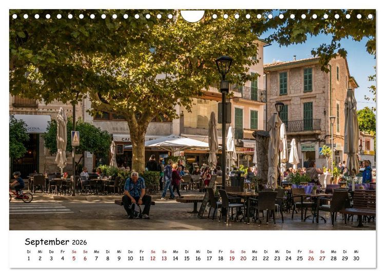 Produktbild: Die Schienen von Soller und Port de Soller (Wandkalender 2026 DIN A4 quer), CALVENDO Monatskalender