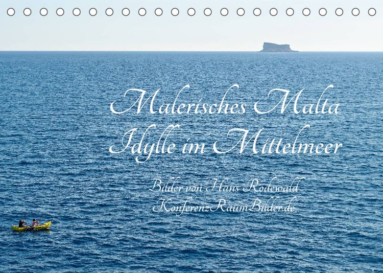 Produktbild: Malerisches Malta - Idylle im Mittelmeer (Tischkalender 2022 DIN A5 quer)