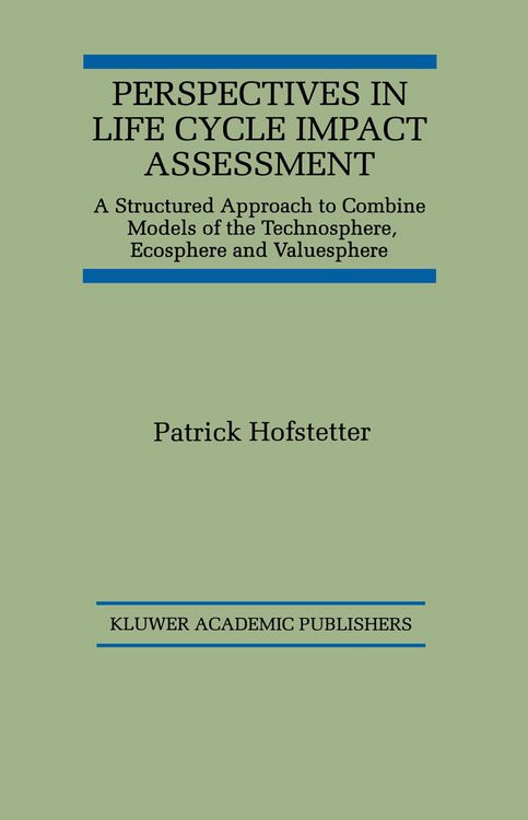 Produktbild: Perspectives in Life Cycle Impact Assessment