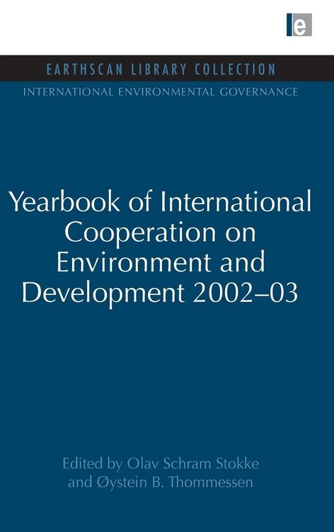 Produktbild: Yearbook of International Cooperation on Environment and Development 2002-03