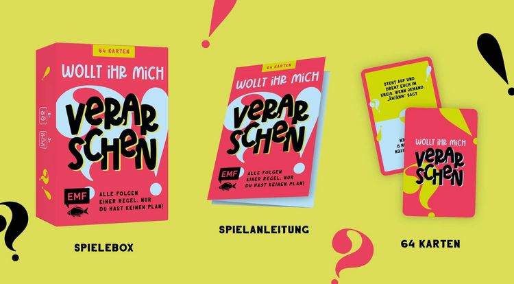 Produktbild: Kartenspiel: Wollt ihr mich verarschen?!