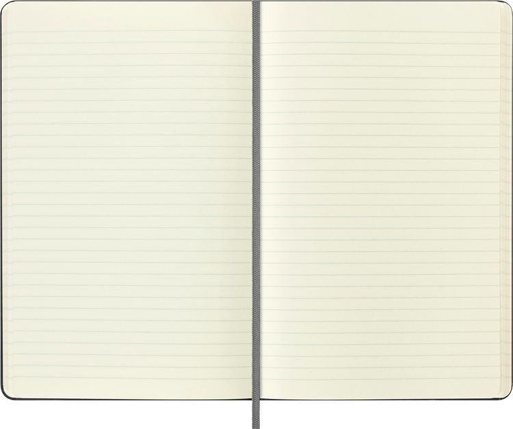 Produktbild: Moleskine Holiday Notizbuch, L/A5, Liniert, fester Einband, Schwarz