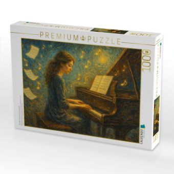 Produktbild: CALVENDO Puzzle Wo jeder Ton eine Erinnerung streift | 1000 Teile Lege-Gr&ouml;&szlig;e 64x48cm Foto-Puzzle f&uuml;r gl&uuml;ckliche Stunden