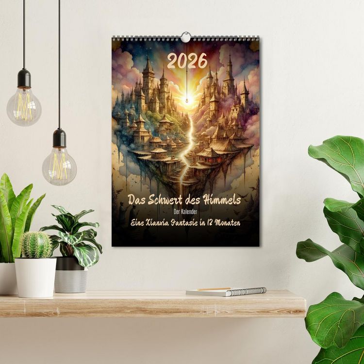 Produktbild: Das Schwert des Himmels - Der Kalender (Wandkalender 2026 DIN A3 hoch), CALVENDO Monatskalender