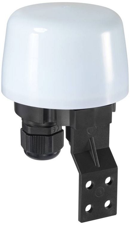 Produktbild: Sygonix SY-5836544 Dämmerungsschalter Weiß, Schwarz 230 V/AC 1 Schließer