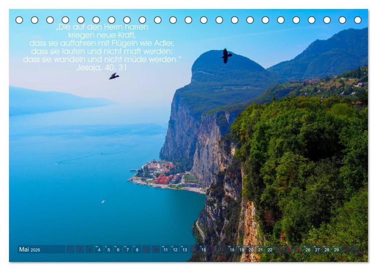 Produktbild: Funken der Hoffnung (Tischkalender 2026 DIN A5 quer), CALVENDO Monatskalender