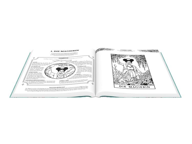 Modern Witch Tarot - Coloring Book