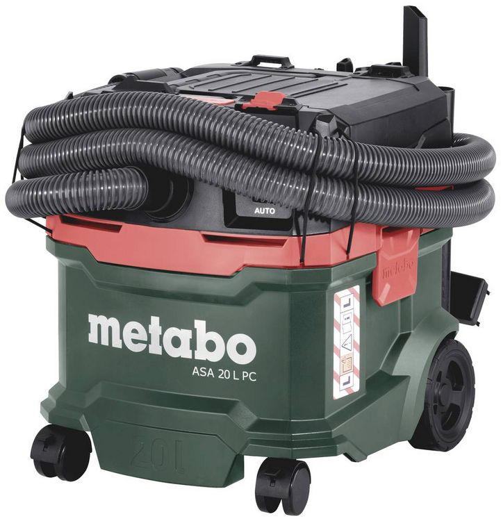 Produktbild: Metabo ASA 20 L PC 602085000 Nass-/Trockensauger 1er Set 1200 W 20 l Staubklasse L zertifiziert, antistatisch