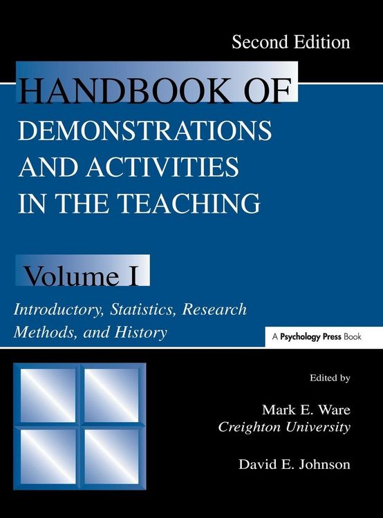 Produktbild: Handbook of Demonstrations and Activities in the Teaching of Psychology