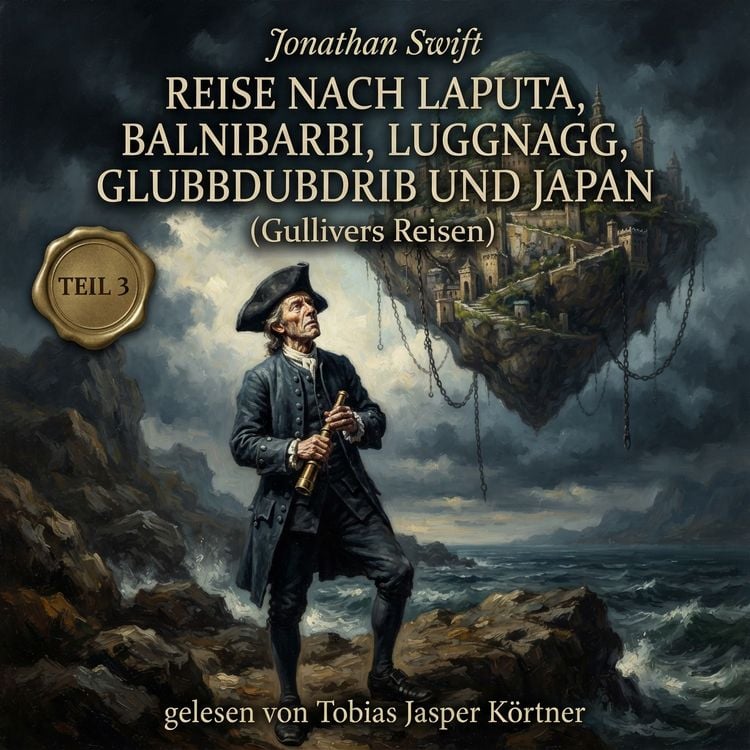 Produktbild: Reise nach Laputa, Balnibarbi, Luggnagg, Glubbdubdrib und Japan (Gullivers Reisen - Teil 3)