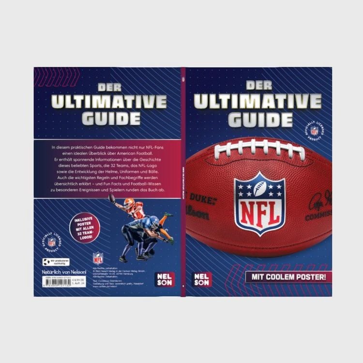 Produktbild: NFL &ndash; Der ultimative Guide: Die wichtigsten Infos, Regeln und Fakten &uuml;ber American Football und die National Football League