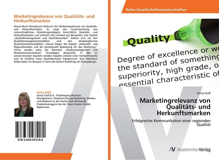 Produktbild: Marketingrelevanz von Qualit&auml;ts- und Herkunftsmarken
