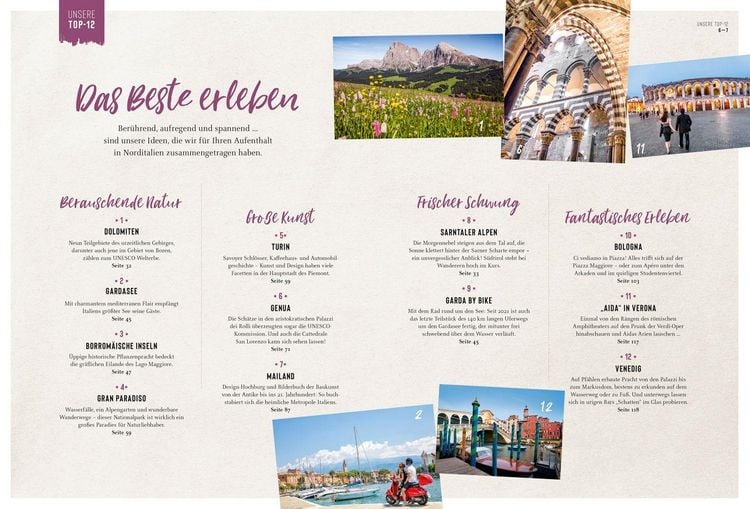 Produktbild: DUMONT Bildatlas Italien Norden