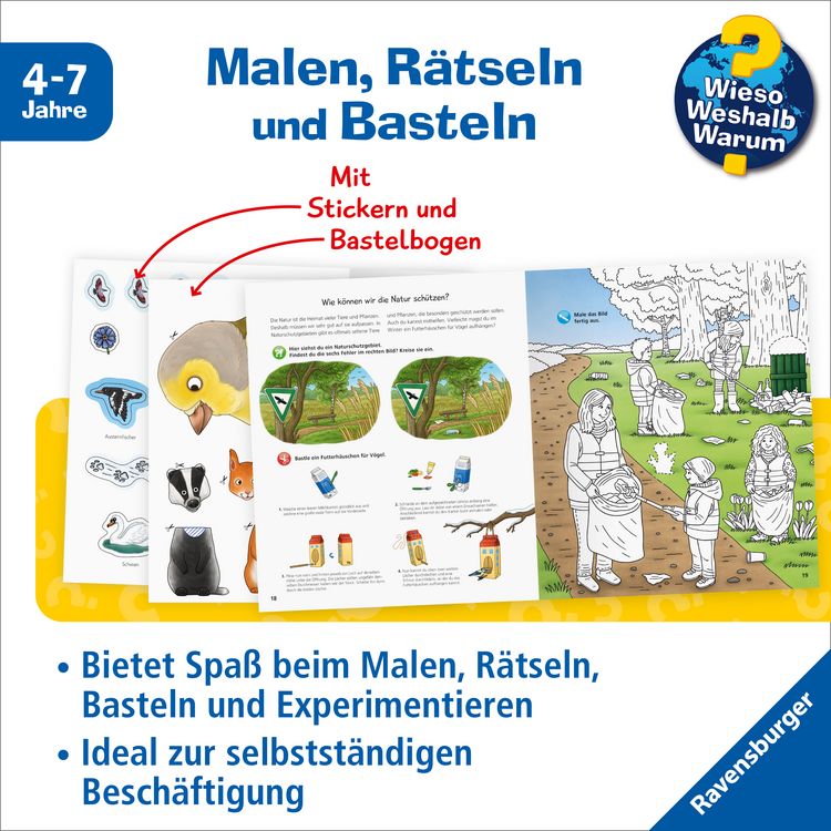 Produktbild: Wieso? Weshalb? Warum? aktiv-Heft - Natur