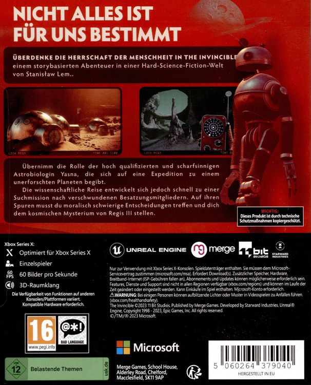Produktbild: The Invincible