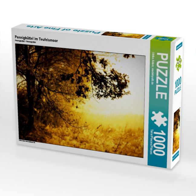 Produktbild: CALVENDO Puzzle Pennigb&uuml;ttel im Teufelsmoor | 1000 Teile Lege-Gr&ouml;&szlig;e 64x48cm Foto-Puzzle f&uuml;r gl&uuml;ckliche Stunden